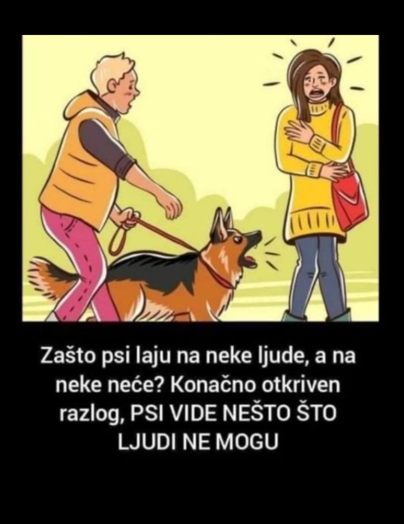 Zašto psi laju na neke ljude, a na neke neće? Konačno otkriven razlog, PSI VIDE NEŠTO ŠTO LJUDI NE MOGU