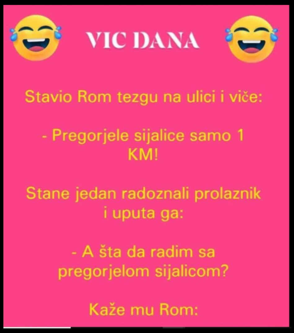 VIC: Rom prodaje sijalice