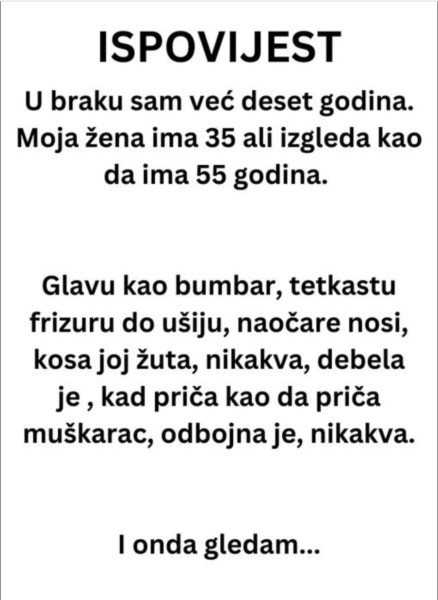 “U braku sam već deset godina”