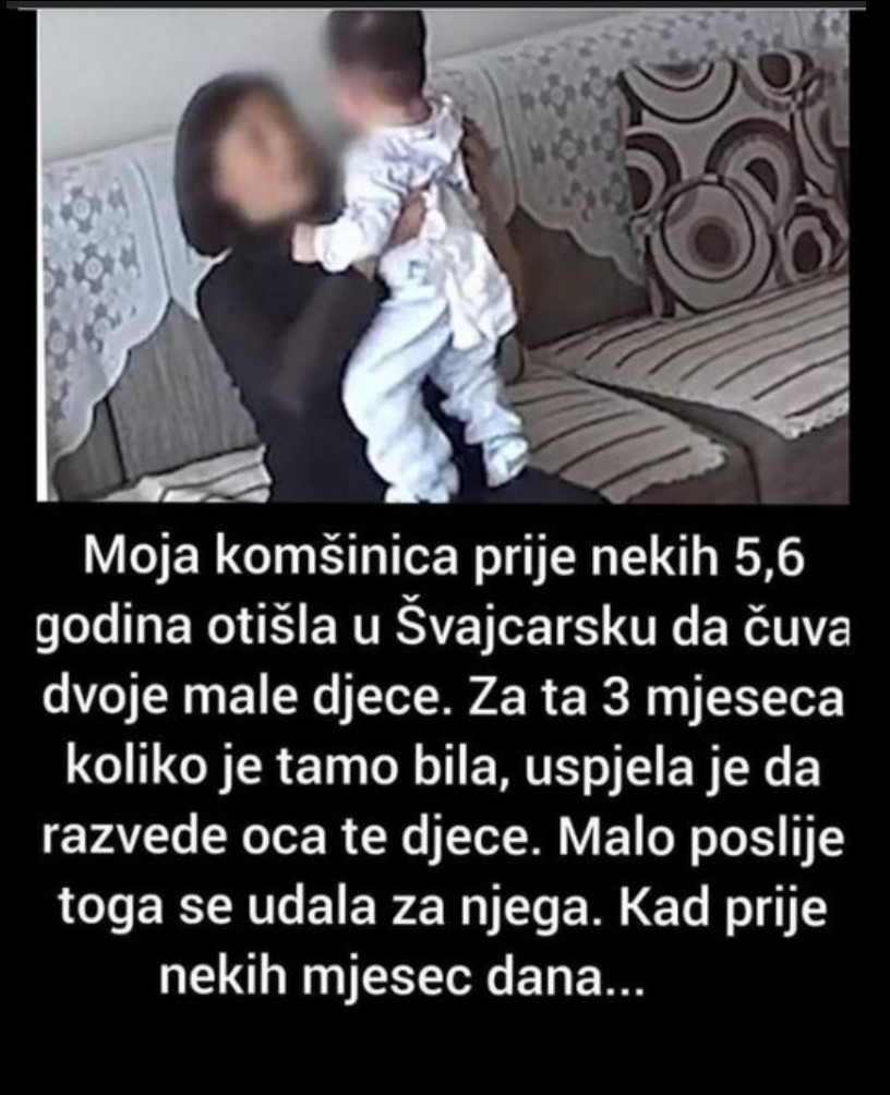 “Moja komšinica prije nekih 5,6 godina otišla u Švicarsku”