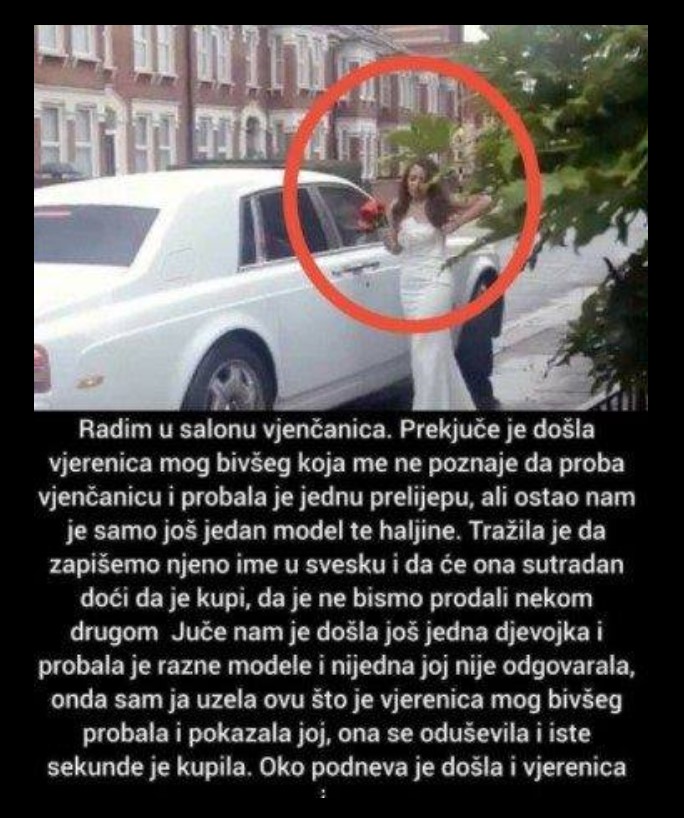 “Radim u salonu vjenčanica”