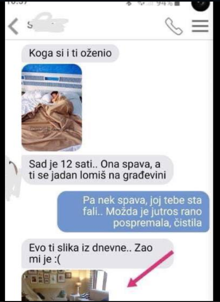 MAMA JE UŠLA U STAN I ZATEKLA MOJU ŽENU KAKO SPAVA U PODNE: Kad mi je poslala OVU SLIKU iz dnevnog boravka, nije mi bilo dobro