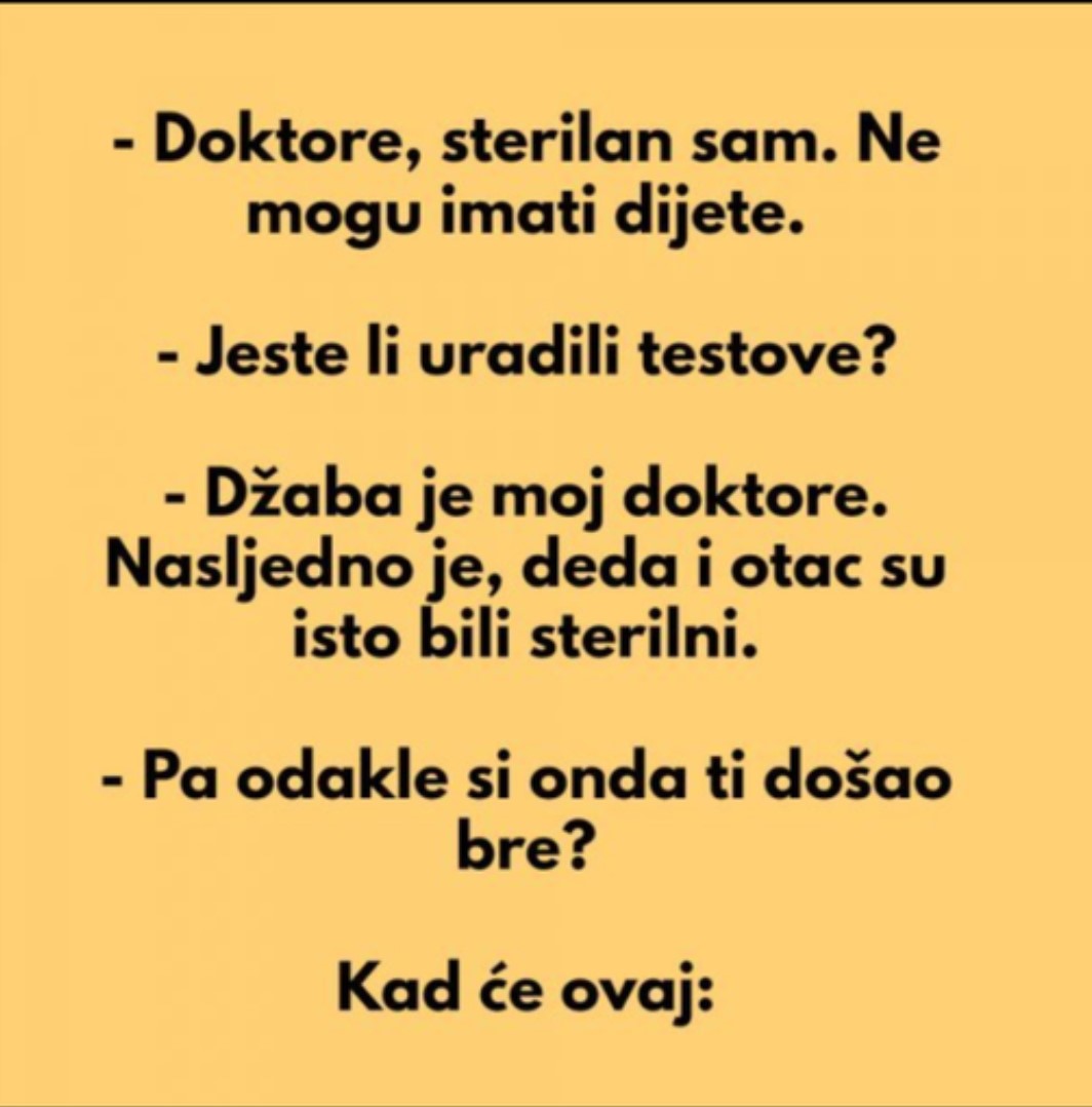 VIC: ČOVJEK KOD DOKTORA