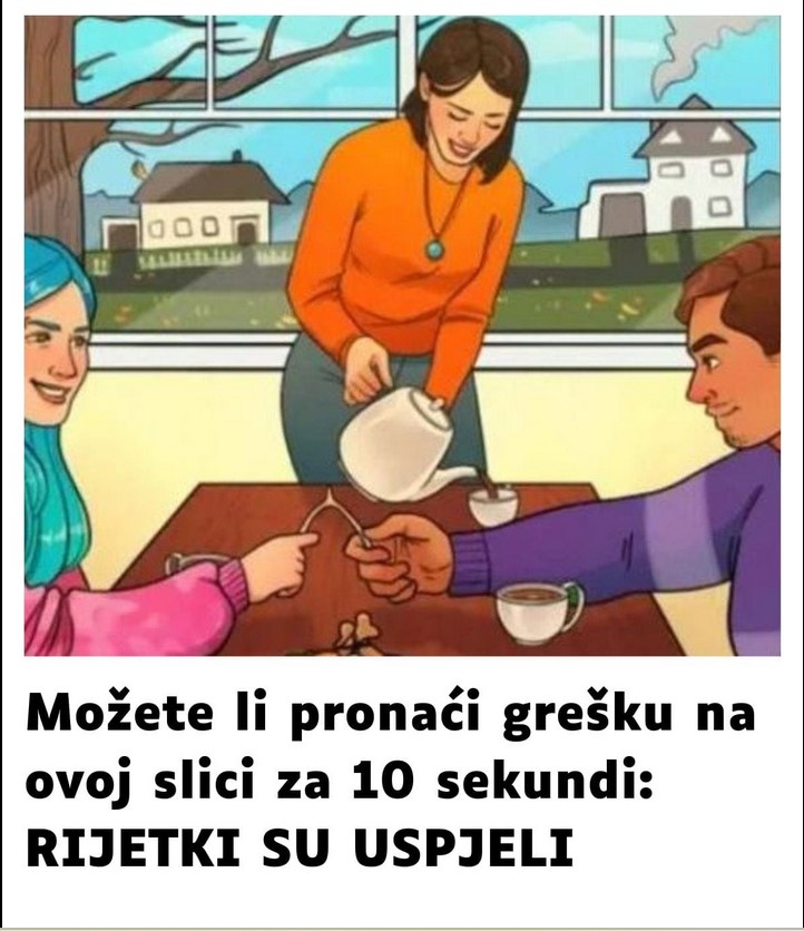 Možete li pronaći grešku na ovoj slici za 10 sekundi: RIJETKI SU USPJELI