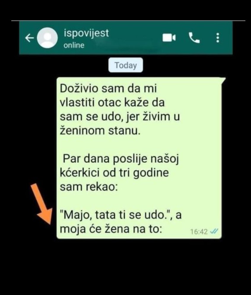 “Doživio sam da mi vlastiti otac kaže…”