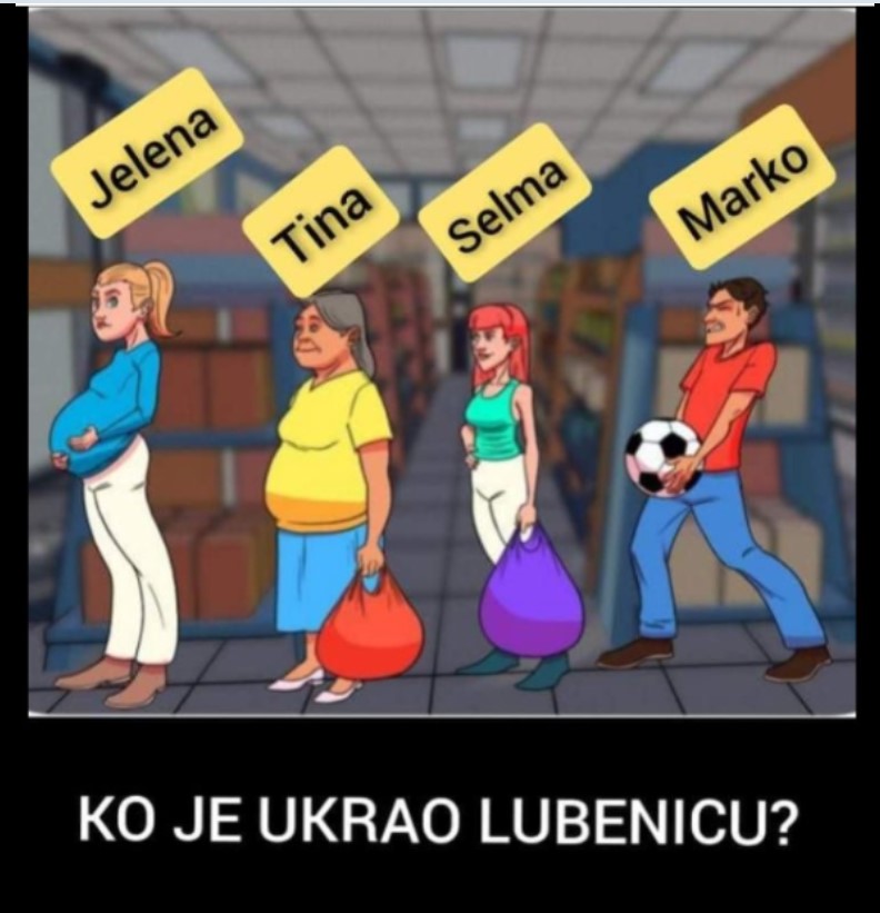 DETEKTIVSKA MOZGALICA KOJA ĆE VAM ZADATI GLAVOBOLJU: Ko je ukrao lubenicu?