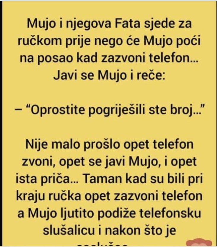 Vic: Mujo i Fata ručaju