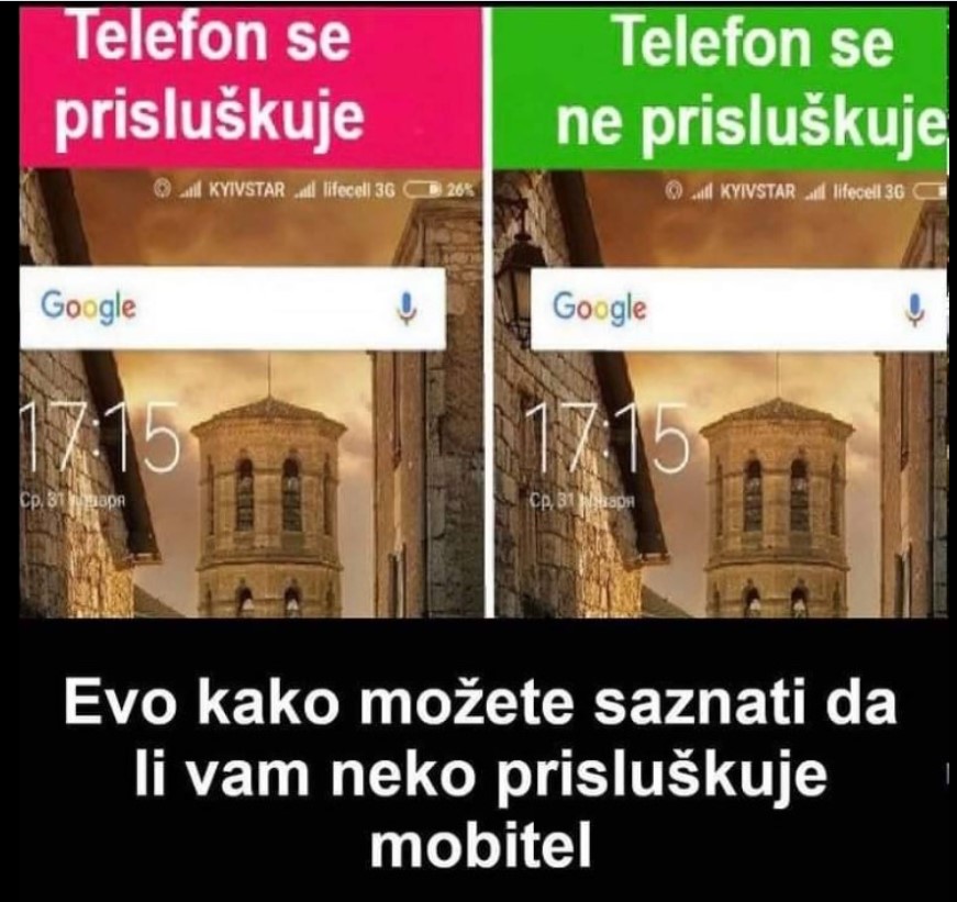 Evo Kako Možete Saznati Da Li Vam Neko Prisluškuje Mobitel