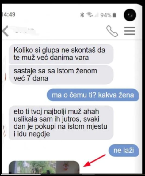 PRIJATELJICA MI JE JAVILA DA ME MOJ MUŽ VARA: Kad Mi Je Poslala Sliku LJUBAVNICE ODVALILA SAM SE SMIJATI, KAD VIDITE Sve Će Vam Biti Jasno