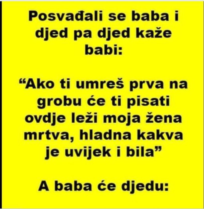 VIC: Posvađali se Djed i Baba