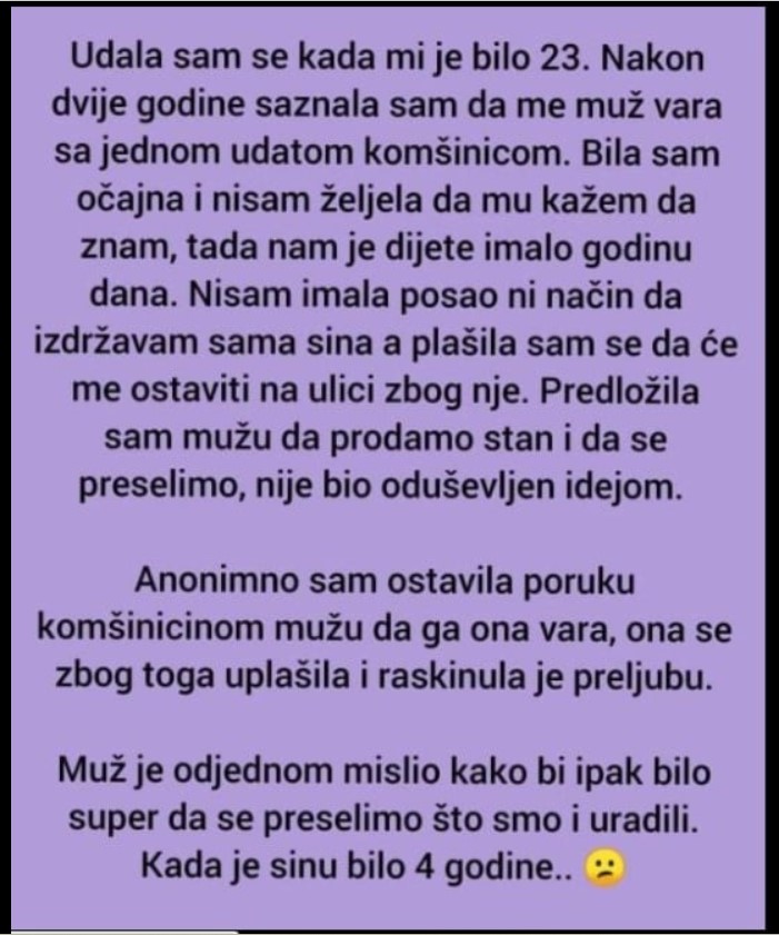 “Napisala bih jednu svoju tajnu”