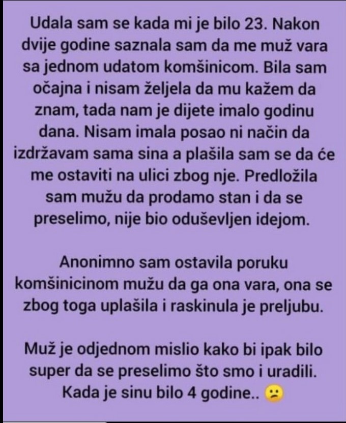 “Napisala bih jednu svoju tajnu”