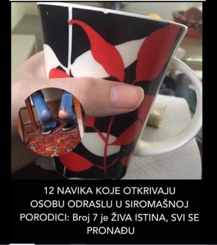 12 NAVIKA KOJE OTKRIVAJU OSOBU ODRASLU U SIROMAŠNOJ PORODICI: Broj 7 je ŽIVA ISTINA, SVI SE PRONAĐU