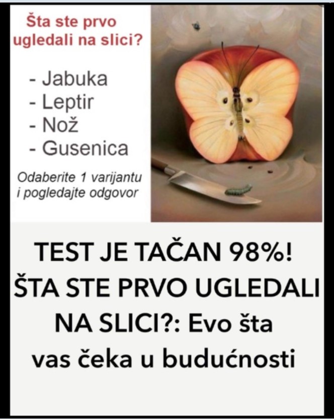 TEST JE TAČAN 98%! ŠTA STE PRVO UGLEDALI NA SLICI?: Evo šta vas čeka u budućnosti