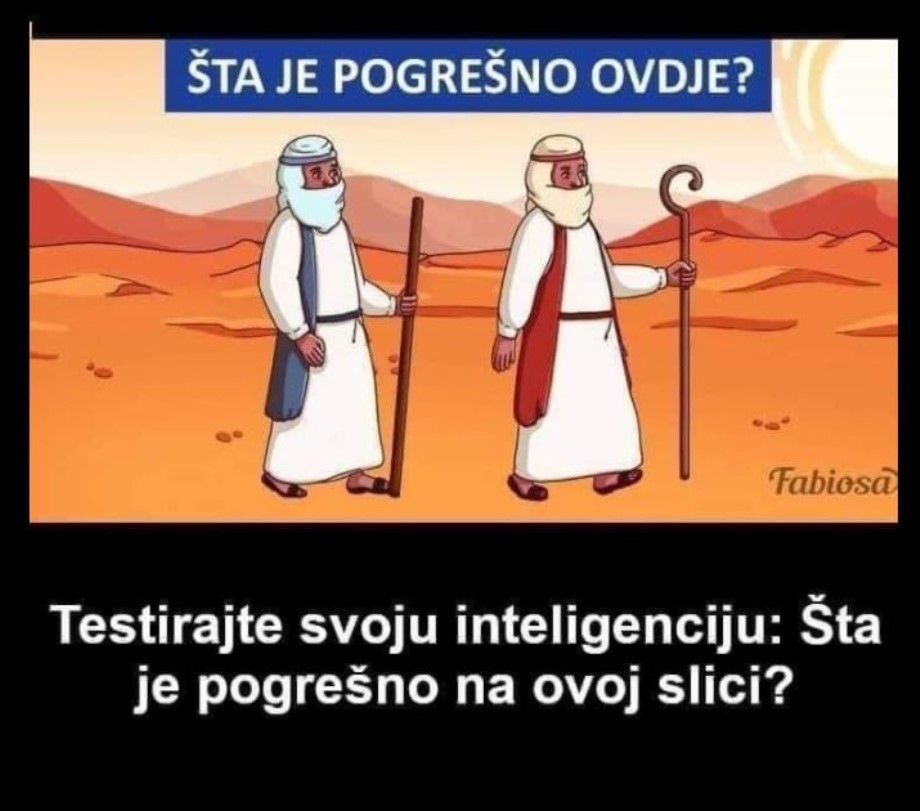 NIKO NE MOŽE DA SKONTA: Vidite li šta je pogrešno na ovoj slici?