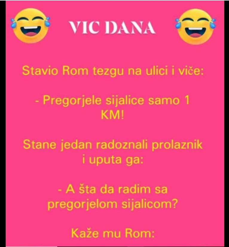 VIC: Rom prodaje sijalice