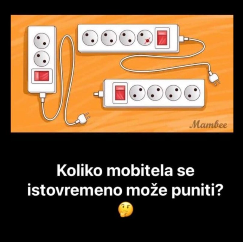 VAŠ ZADATAK IZGLEDA BAŠ JEDNOSTAVNO: Koliko se mobitela može puniti istovremeno?