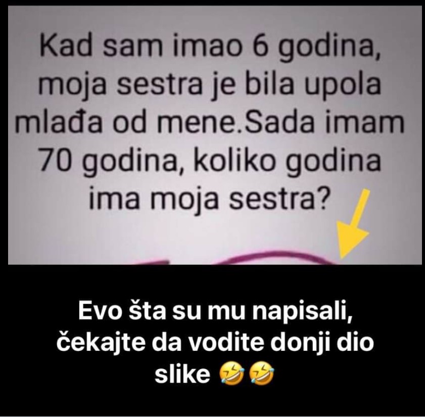 POSTAVIO OVO PITANJE NA FACEBOOKU, A SVI BRUJE O KOMENTARU ISPOD: Čekajte da vidite donji slike, internet grmi od smijeha!