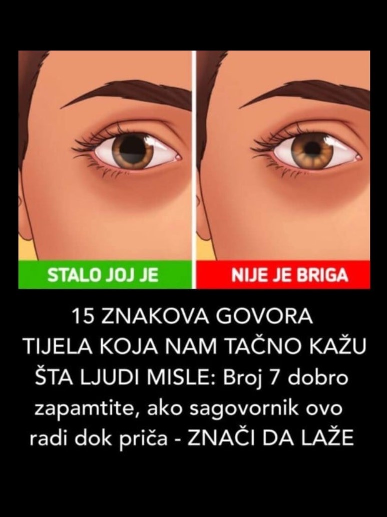 15 ZNAKOVA GOVORA TIJELA KOJA NAM TAČNO KAŽU ŠTA LJUDI MISLE: Broj 7 dobro zapamtite, ako sagovornik ovo radi dok priča – ZNAČI DA LAŽE