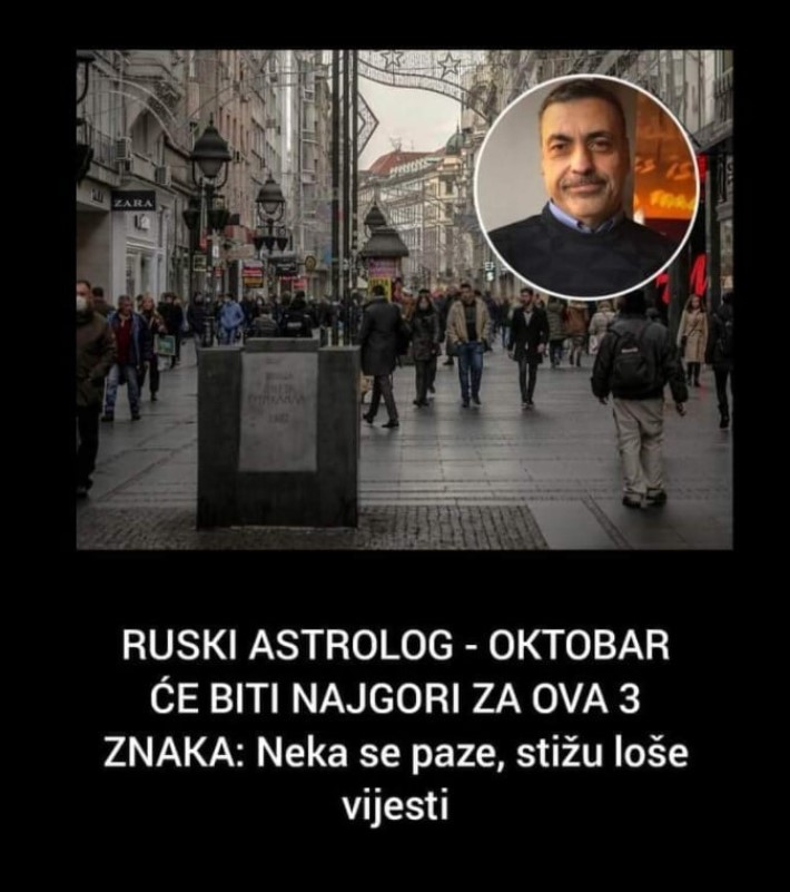 RUSKI ASTROLOG – OKTOBAR ĆE BITI NAJGORI ZA OVA 3 ZNAKA: Neka se paze, stižu loše vijesti