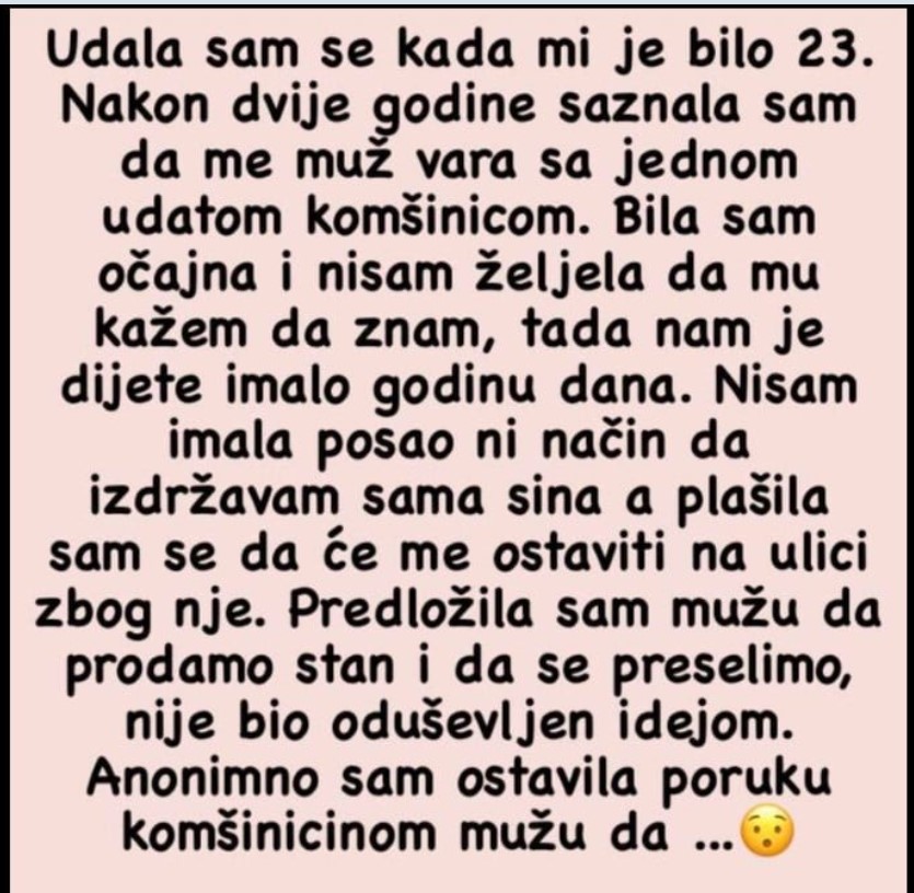 “Udala sam se kada mi je bilo 23”