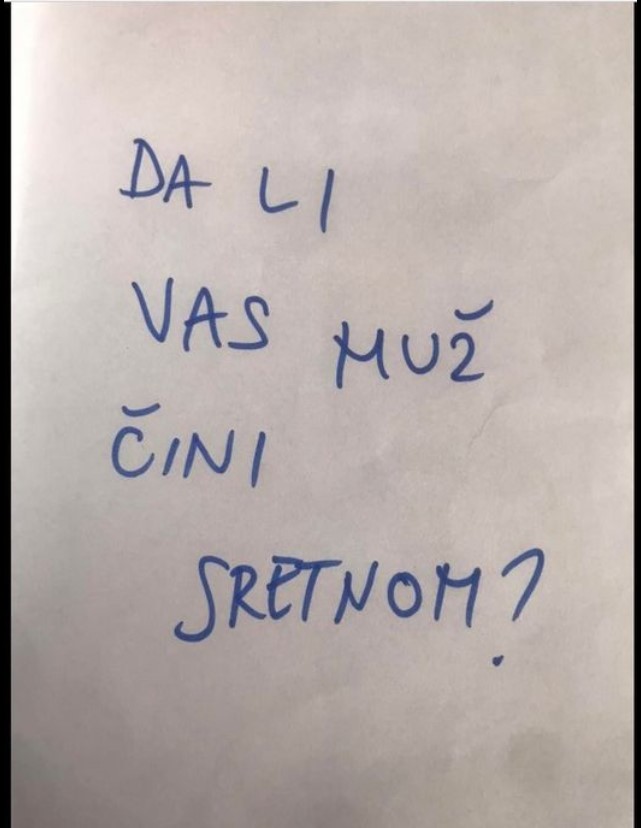 POUČNO: Da li vas muž čini sretnom?