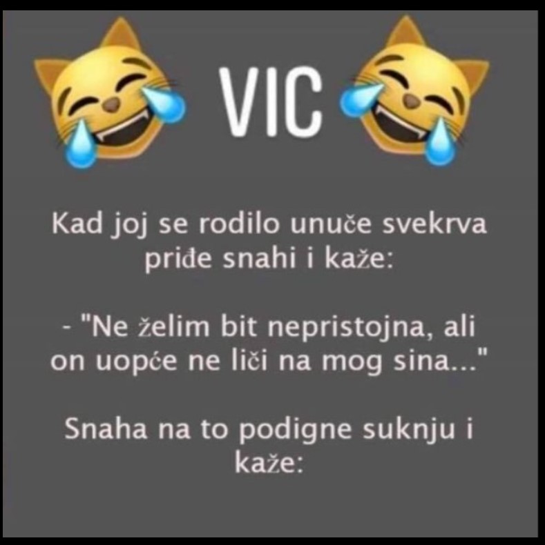 VIC DANA: Svekrva i unuče