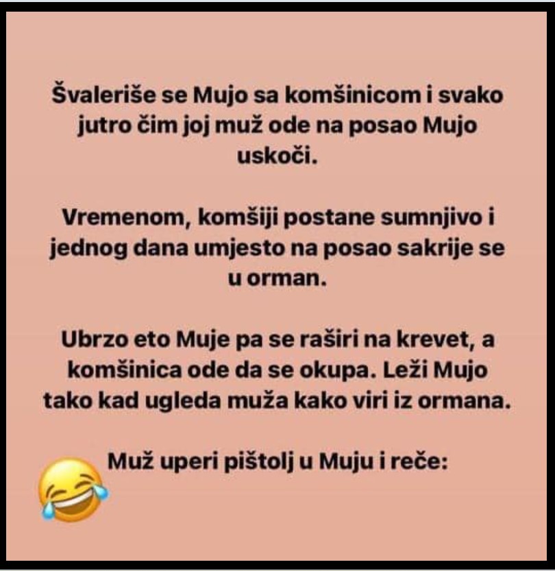 VIC: Mujo, komšinica i komšija