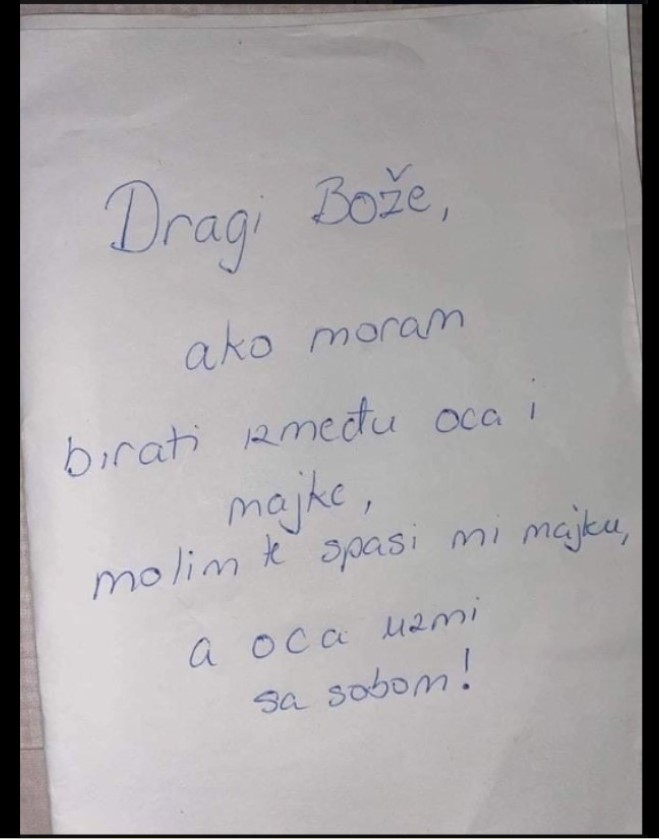 PRIČA: Bože, spasi moju mamu