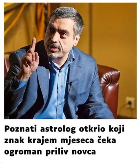 Poznati astrolog otkrio koji znak krajem mjeseca čeka ogroman priliv novca