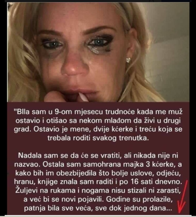 “Muž me ostavio i otišao da živi u grad s nekom mlađom..”