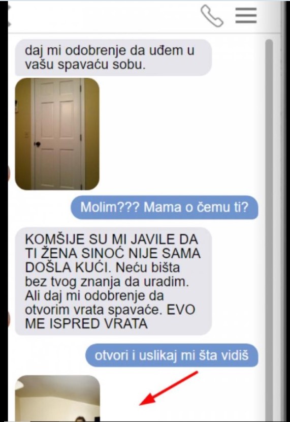 MAMA MI JE REKLA DA SE NEŠTO ČUDNO DOGAĐA U SPAVAĆOJ DOK SAM JA NA POSLU: Kad je upala unutra i OVO USLIKALA, ODVEZLI SU ME U HITNU