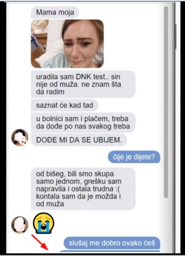 URADILA SAM DNK TEST I SAZNALA DA MI SIN NIJE OD MUŽA: A onda mi je mama ovo predložila, samo sam preblijedila