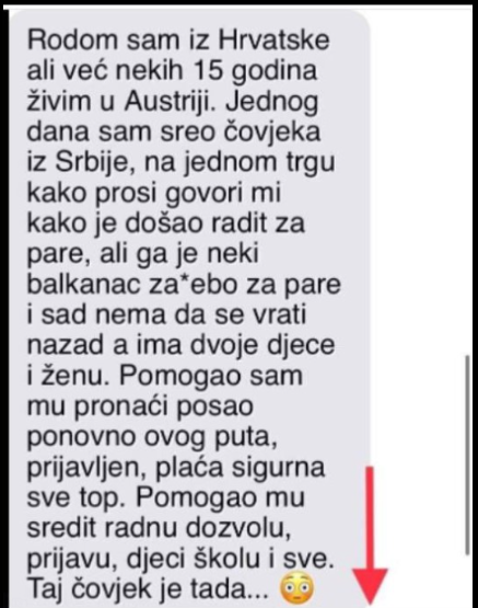 “Rođen sam u Hrvatskoj, a živim i radim u Austriji”