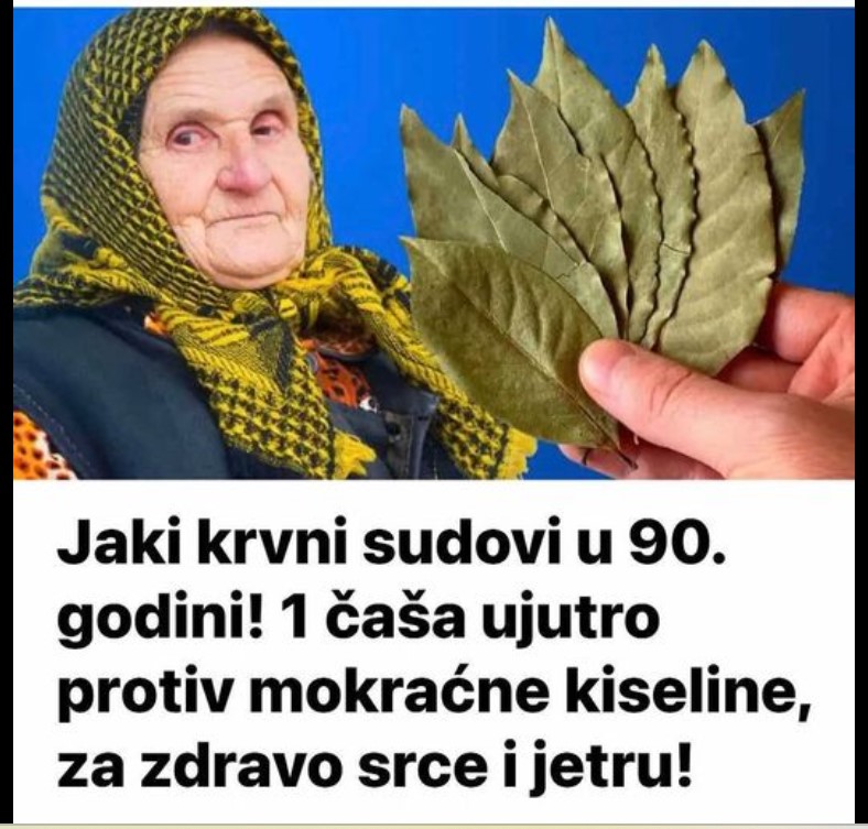 Jaki krvni sudovi u 90. godini! 1 čaša ujutro protiv mokraćne kiseline, za zdravo srce i jetru!