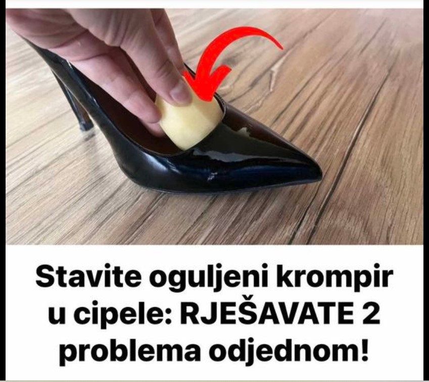 Stavite Oguljeni krompir u cipele: RJEŠAVATE 2 problema Odjednom!