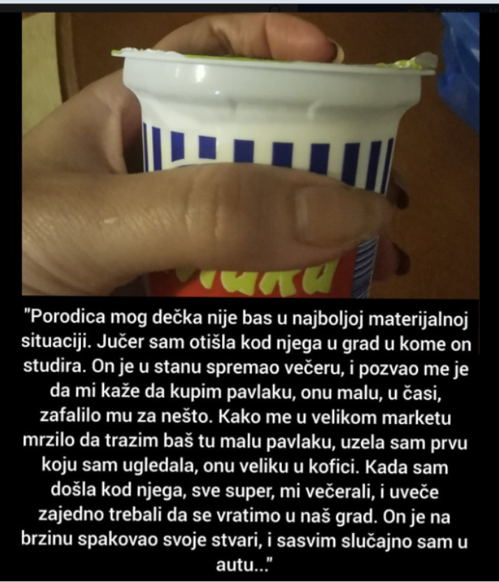 “Porodica mog dečka nije baš u najboljoj materijalnoj situaciji…”