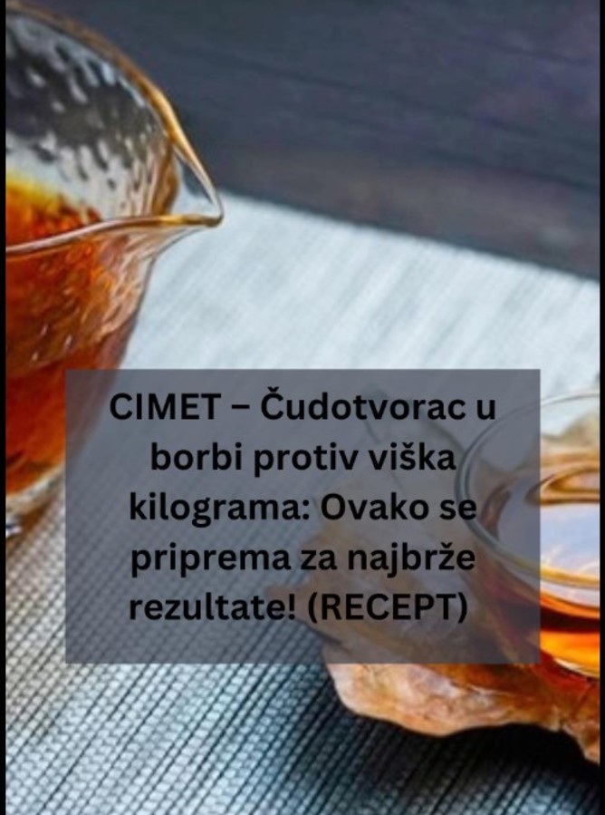 CIMET – Čudotvorac u borbi protiv viška kilograma: Ovako se priprema za najbrže rezultate! (RECEPT)