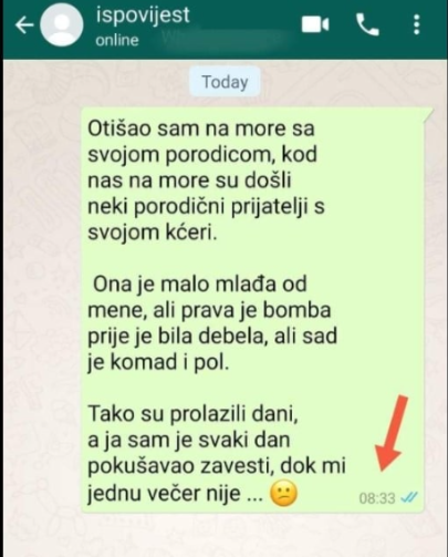 “Otišao sam na more sa svojom porodicom”