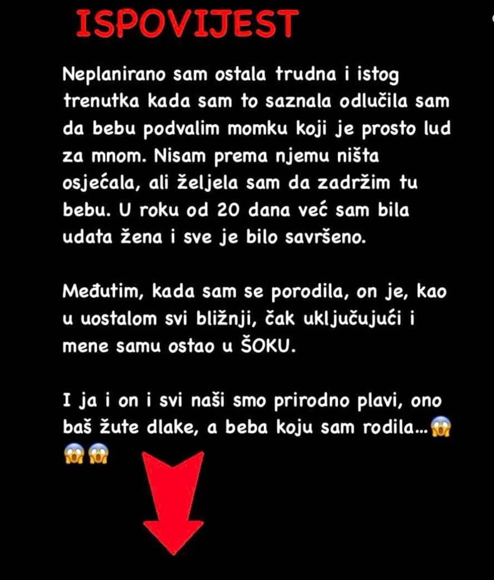 “Neplanirano sam ostala trudna”