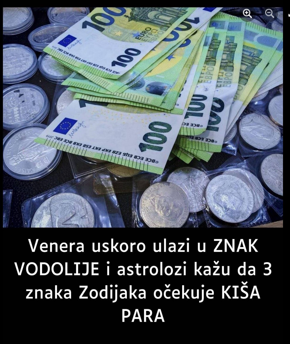 Venera uskoro ulazi u ZNAK VODOLIJE & astrolozi kažu da 3 znaka Zodijaka očekuje KIŠA PARA