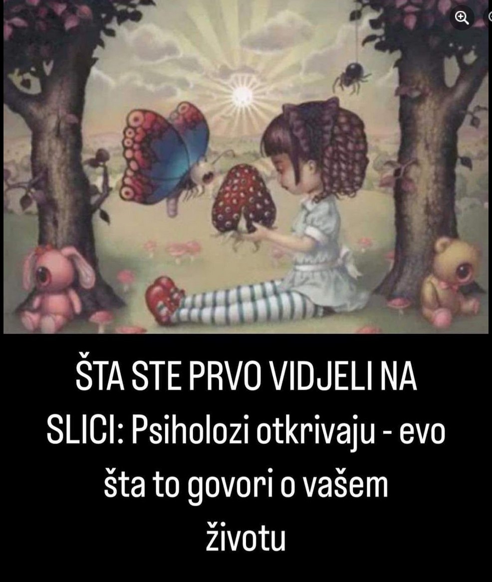 ŠTA STE PRVO VIDJELI NA SLICI: Psiholozi otkrivaju – evo šta to govori o vašem životu