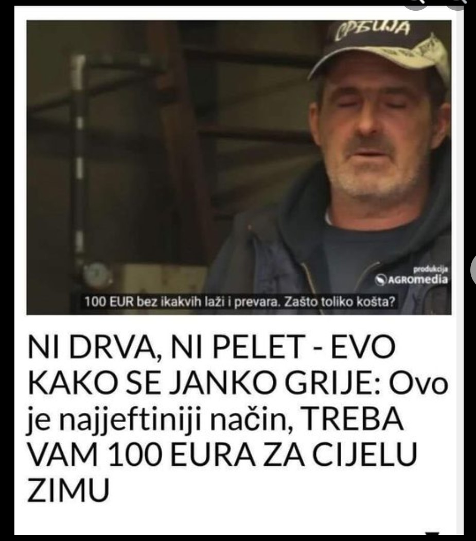 NI DRVA, NI PELET – EVO KAKO SE JANKO GRIJE: Ovo je najjeftiniji način, TREBA VAM 100 EURA ZA CIJELU ZIMU