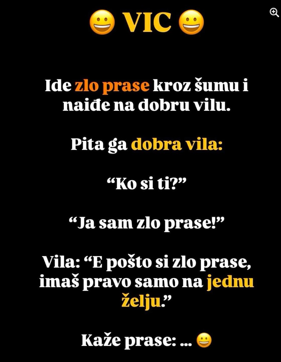 Vic dana: Zlo prase ne haje