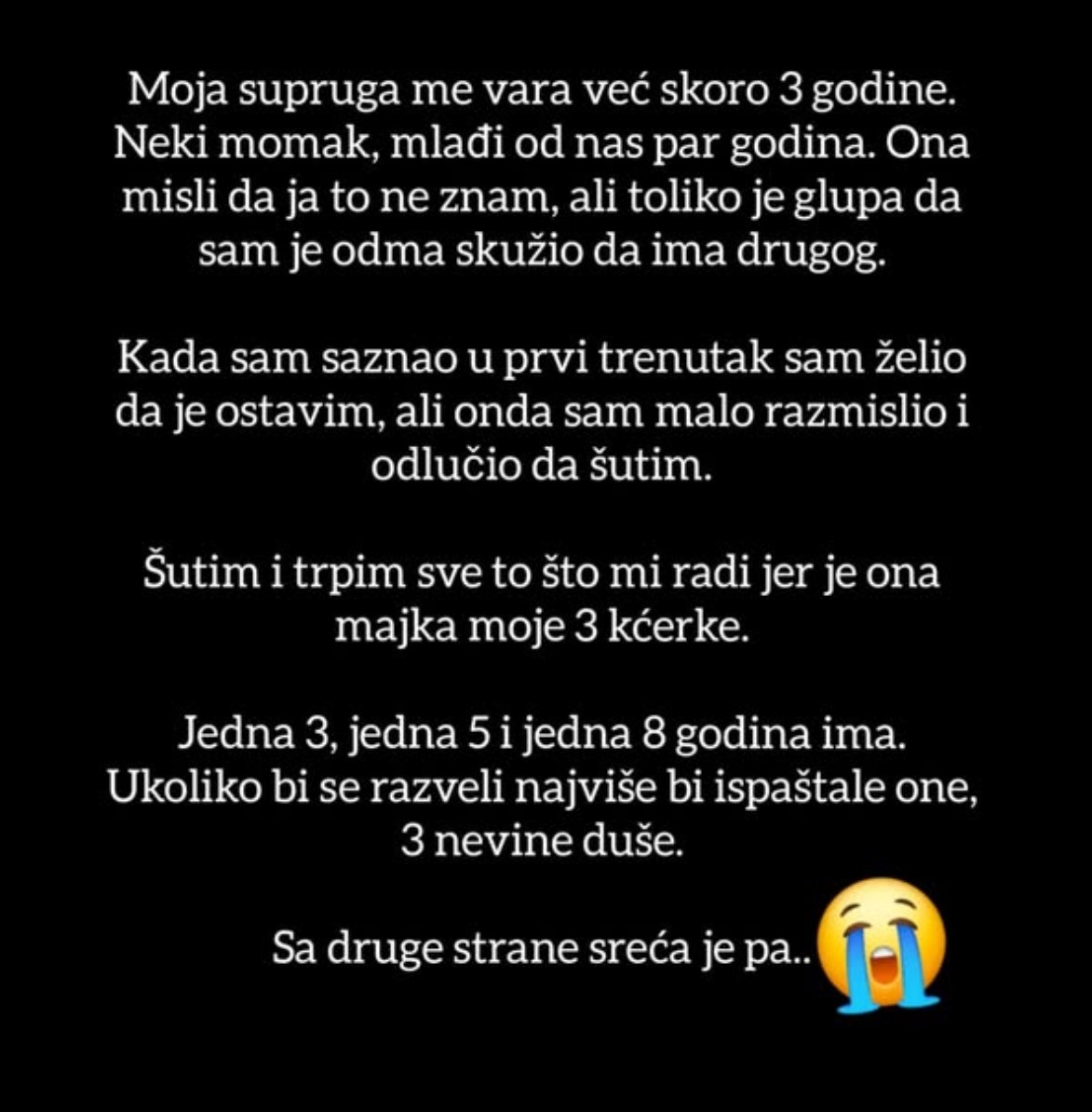 Skužio sam da ima drugog