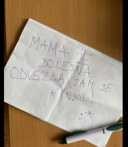 Šaljiva priča o ženi koja je mužu ostavila poruku