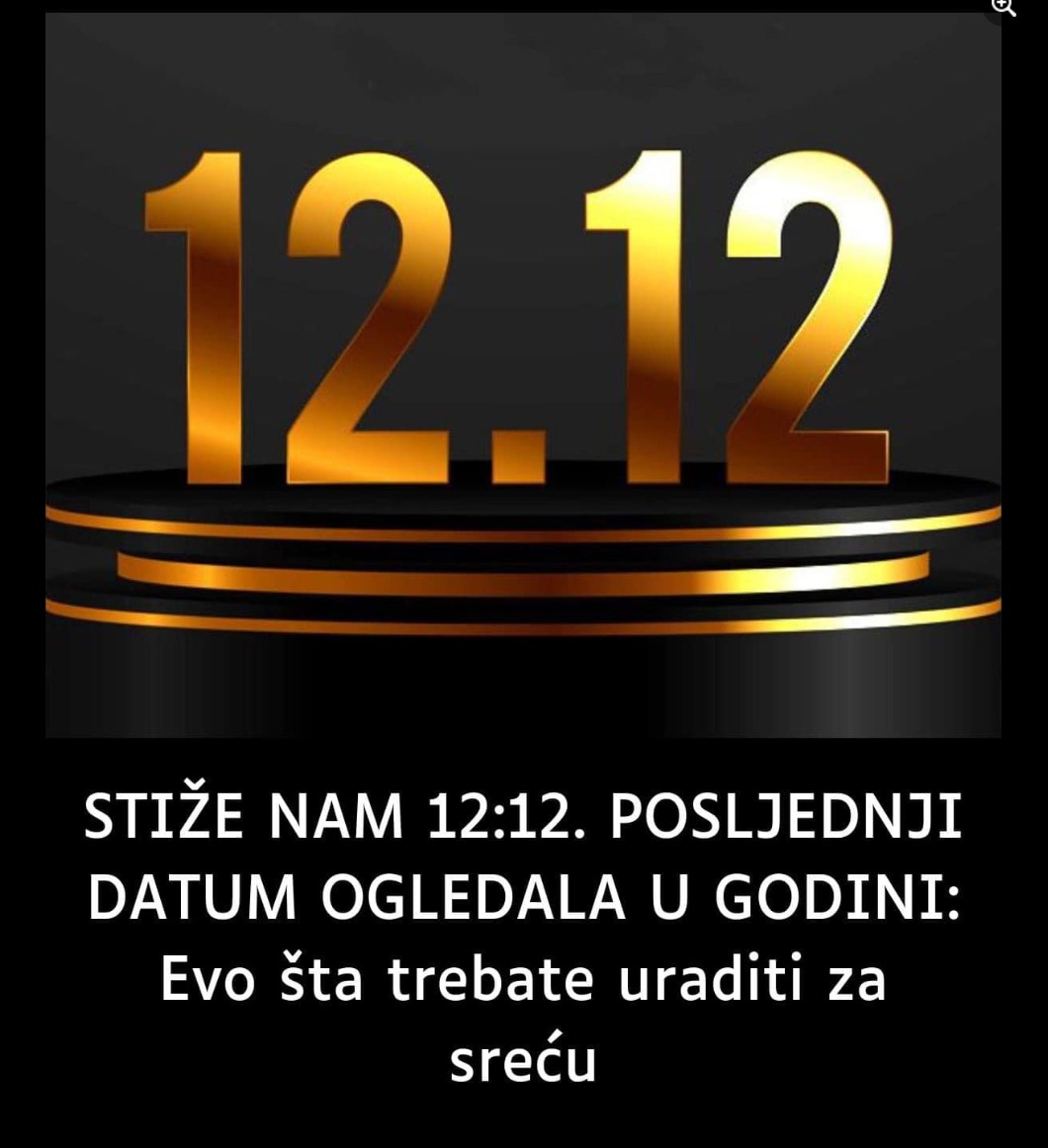 STIŽE NAM 12:12. POSLJEDNJI DATUM OGLEDALA U GODINI: Evo šta trebate uraditi za sreću