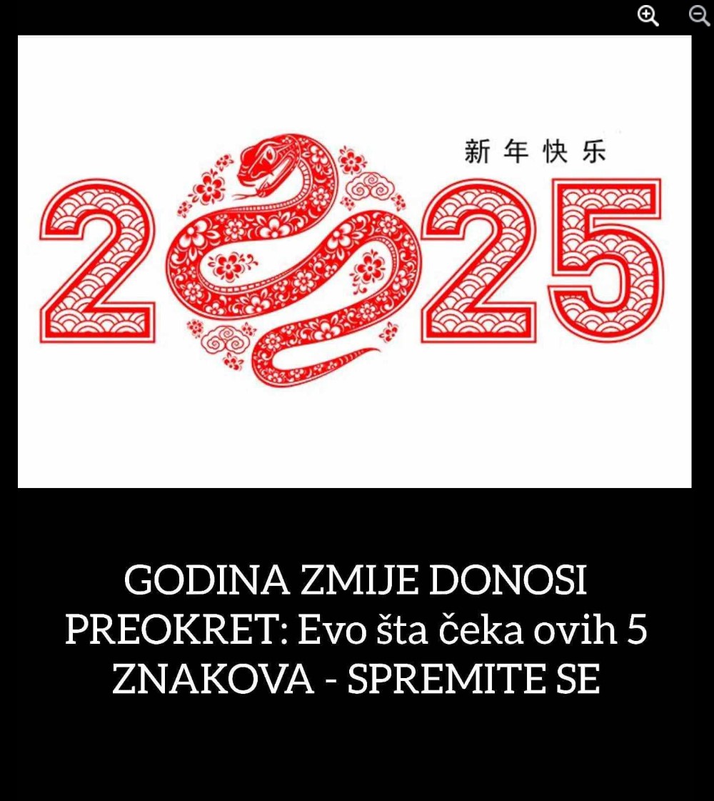 GODINA ZMIJE DONOSI PREOKRET: Evo šta čeka ovih 5 ZNAKOVA – SPREMITE SE