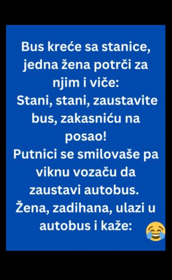 VIC DANA: Bus kreće sa stanice