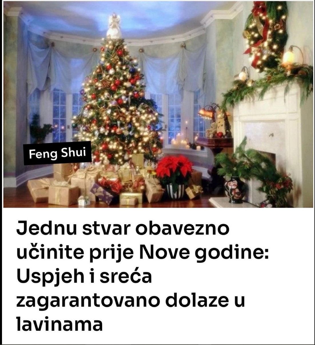 Jednu stvar obavezno učinite prije Nove godine: Uspjeh i sreća zagarantovano dolaze u lavinama